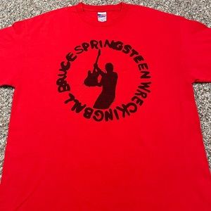 🎸 '12 Bruce Springsteen Wrecking Ball Album The Boss Perfect Tour Tee Shirt